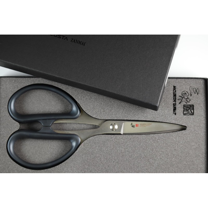 Mcusta Knives Zanmai KPS-190Z Seki Japan Kitchen Shears 2.2" Scissors