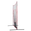 VEVOR 7x7 ft Baseball Softball Practice Net Hitting Batting Training