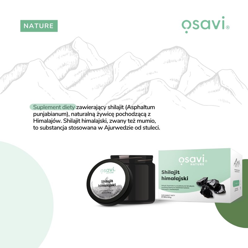 Osavi Shilajit Himalaya, 25 g