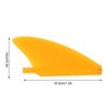 Surfboard Fin PVC Longboard Paddle Board Large Tail Fin Replacement