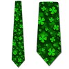 Three Rooker St. Patrick's Day Ties Mens Clover Necktie Lucky