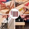 2 Piece Carpenter's Pencil Set, Mechanical Carpenter's Pencils Set, Deep