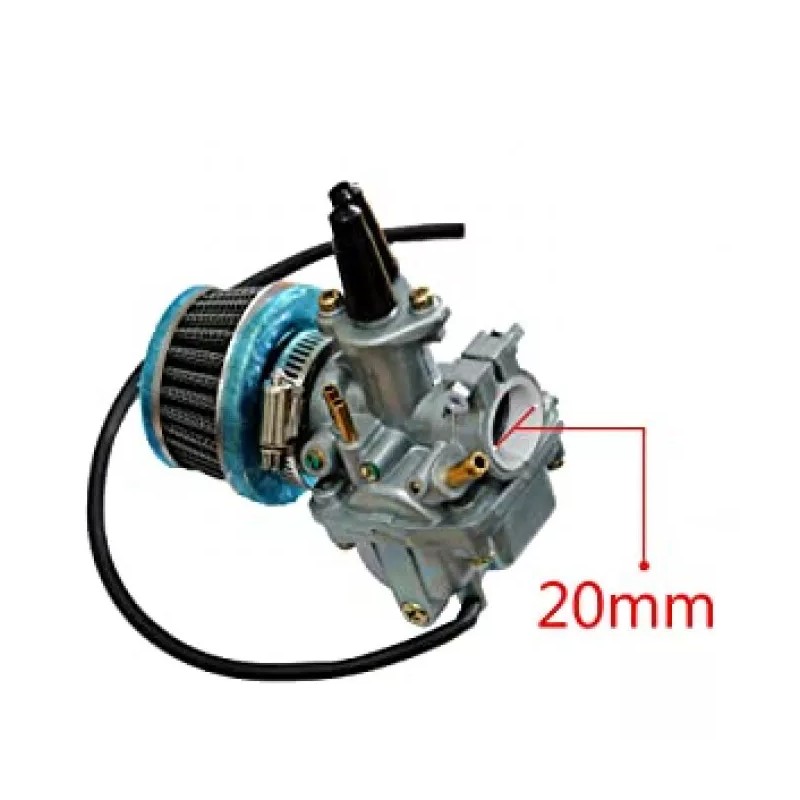 DONSP1986 High Performance Racing Carburetor for 2 Stroke 48cc/66cc/80cc Bicycle