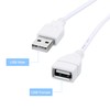 MECCANIXITY USB Extension Cable with ON/Off Switch 2 Meter USB