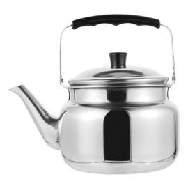Tea Kettle Whistling Water Kettle Stainless Steel Tea Kettle Stovetop Whistling Tea Kettle Teapot Boiling Kettle for Indoor Outdoor Camping Hiking Stainless Steel Water Kettle Camping Pots
