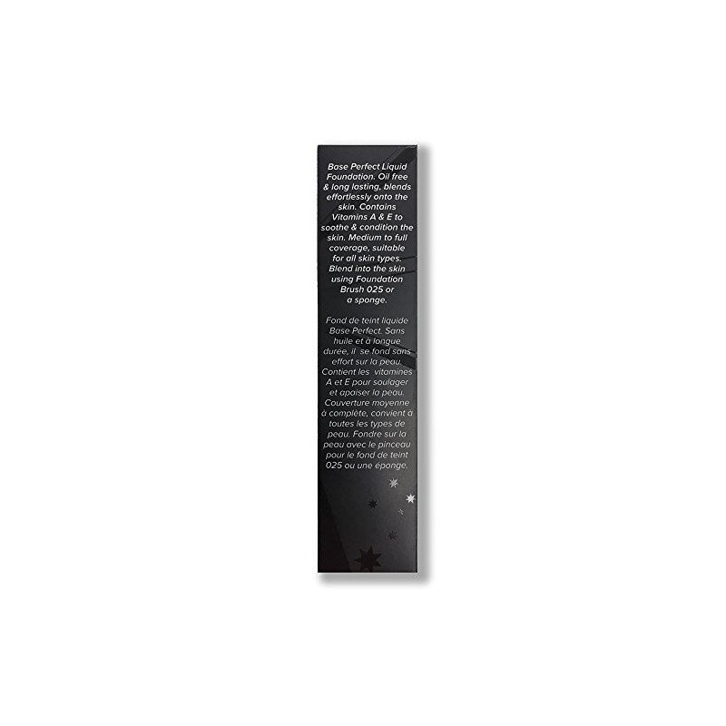 Gorgeous Cosmetics Base Perfect Liquid Foundation Oil Free Silicon Based