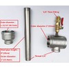 Metal Melting Furnace Burner Knife Making Blacksmith Gas Propane Forge