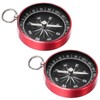 TIXIPEM Pocket Compass [2PCS] - Survival Sports Navigation Compass with