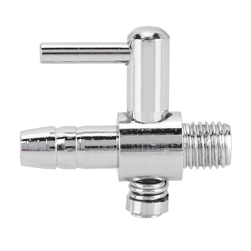 10pcs Fish Tank Flows Control Valve, Stainless Steel Aquarium Oxygen