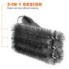 Flintronic BBQ Grill Cleaning Brush, Barbecue Steel Brushes, Barbecue Grill