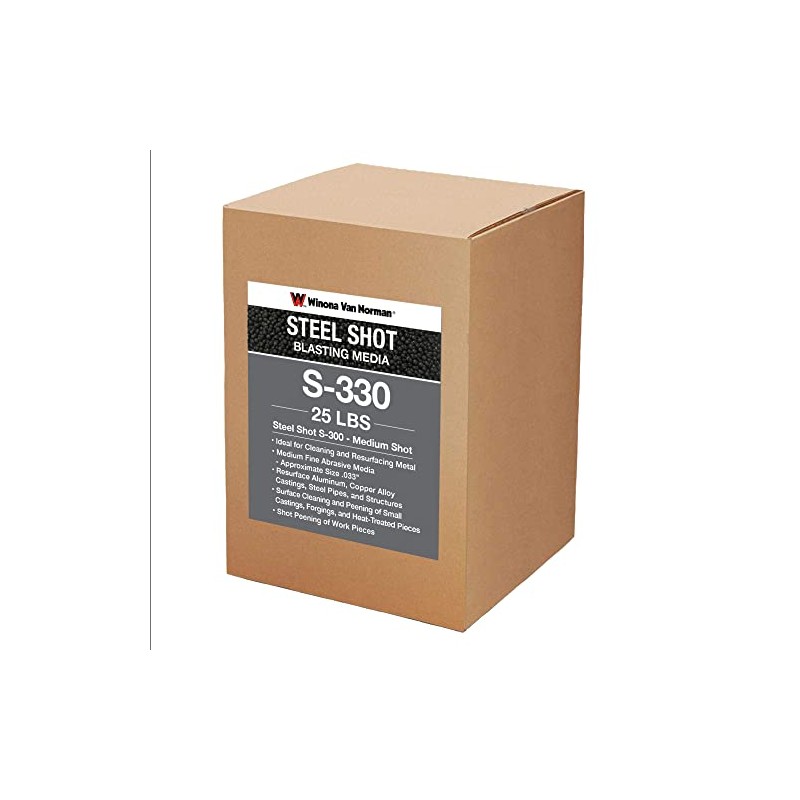 Steel Shot S-330 - Blasting Media - Medium Shot Size