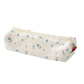 Labriciyon 1Pc Blue Women Fresh Style Holder Coin Pouch,Simple Cosmetic Storage Makeup Bag Stationery Organizer,Suitable For Any Small Objects,Office Product Pencil Cases,Pen,Pencil and Marker