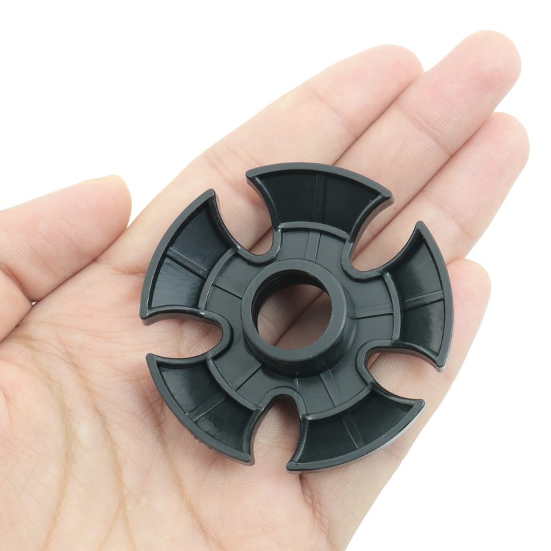 MEETOOT 6pcs Petal Rubber Pole Tip Protectors Trekking Pole Mud