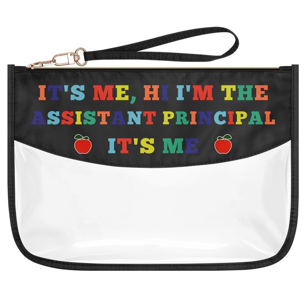 Assistant Principal Gift Makeup Bag Assistant Principal Appreciation Gift PVC