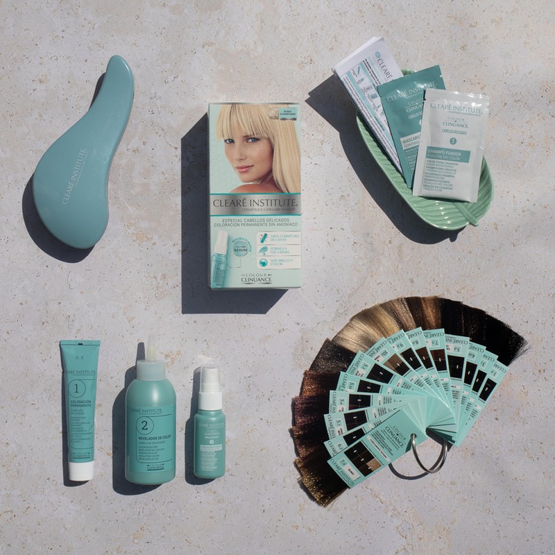 Clinuance Permanent Colouration without Ammonia, Sensitive Hair, 10.1 Champagne Blonde,