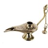 FIKIMOS Brass Aladdin Genie Lamps Incense Burners