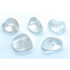 Clear Quartz Small Tumble Stones - 5 Pc
