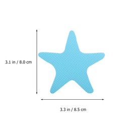 BUGUUYO 40Pcs Anti-Slip Shower Stickers Star Safety Bathtub Decals Adhesive Non-Slip Stickers for Bathroom and Adults Slip-Resistant Bath Tub Stickers