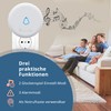 VEGATON Wireless bell, outdoor waterproof bell, waterproof with 1 plug-in