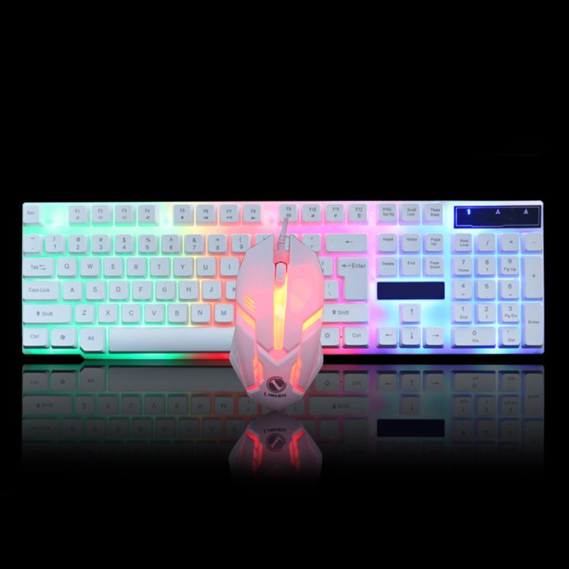 USB Gaming Keyboard and USB Mouse Combo LED Backlit Keyboard