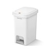 MOPALL Small Bathroom Trash Can with Lid Soft Close, Garbage