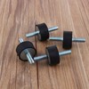 4 PCS 30*15 M8*23 Rubber Bobbin Mount Anti Vibration Mounts