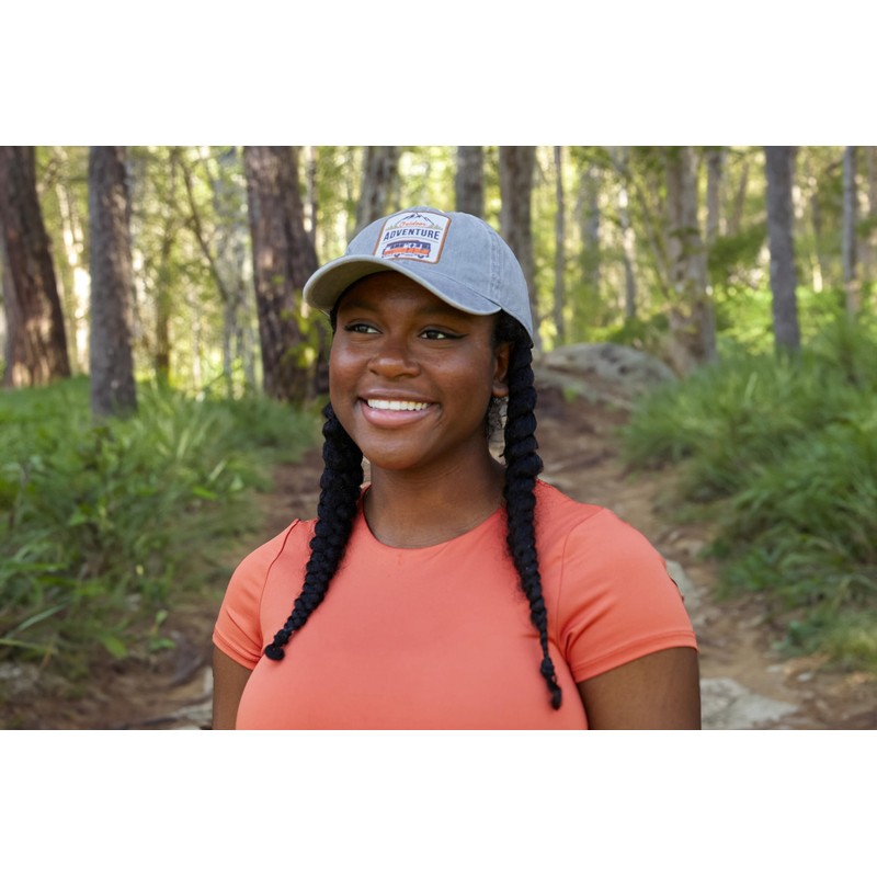 Funky Junque Dad Hat - Outdoor Adventure - Grey