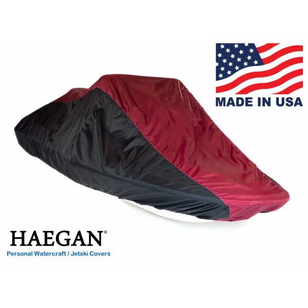 Haegan Jet Ski Trailerable Jetski Cover-Red/Blac