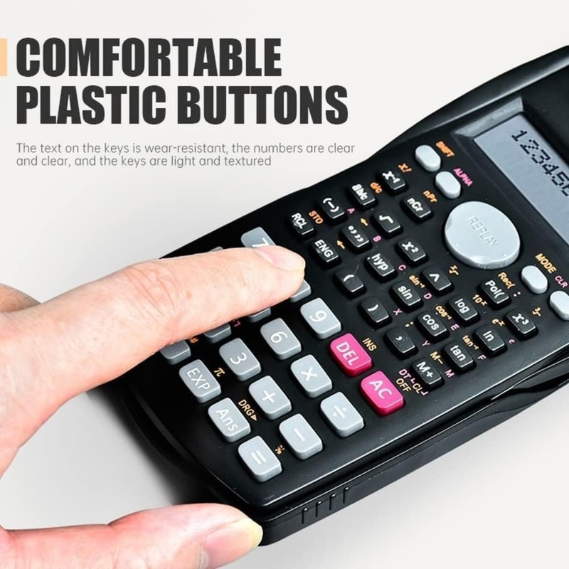 Scientific Calculator for Secondary School With 240 Functions Enhance Learning