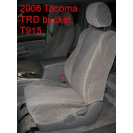 Durafit Seat Covers 2005-2008 Tacoma TRD Front Bucket Exact Seat Covers in Two-Tone Tan