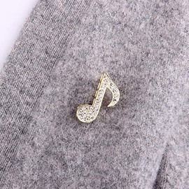 Treble Clef / Treble Clef Brooch Music Notes Pin, Alloy Steel