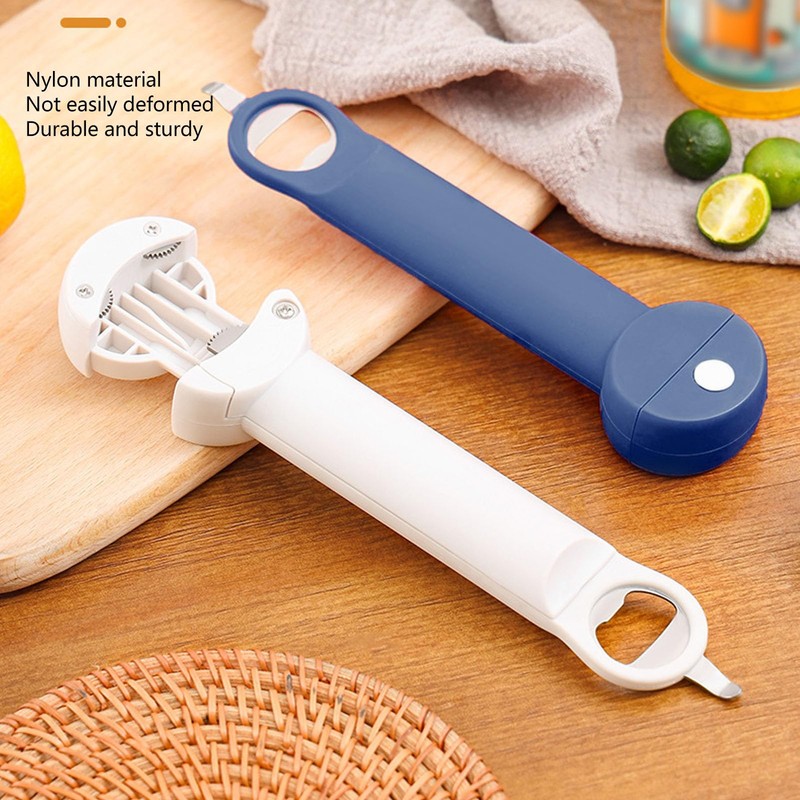 Bottle Jar Opener, Adjustable Compact Effortless Use Can Opener Stainless