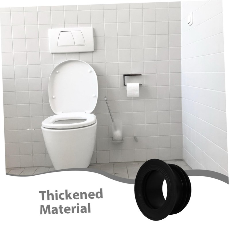 IWOWHERO Toilet Seal Ring Thickened Flange Seal for Odor Prevention