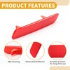 X AUTOHAUX Bumper Reflector No.33505-SWA-J01 - Car Rear Right Bumper