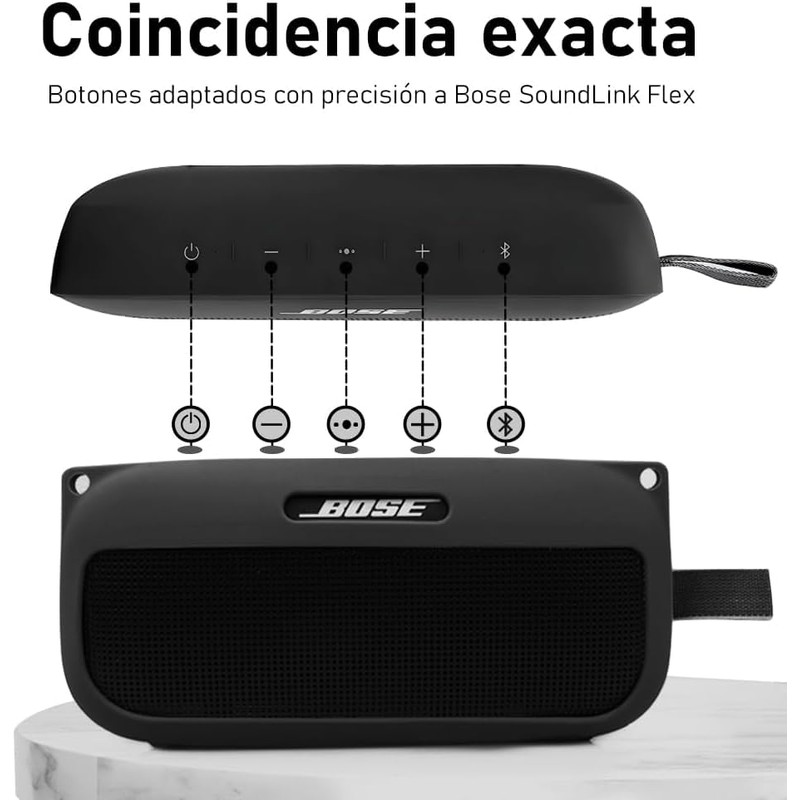 AVELINE006 Funda Soundlink Flex, Funda de Silicona para Bose SoundLink