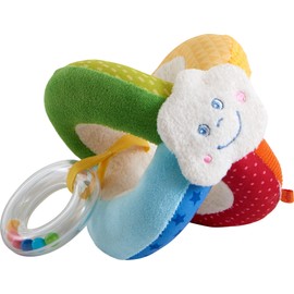 HABA - Fabric Ball World Rainbow Iris Toy for Babies, Multicoloured, Unique (306024), Única