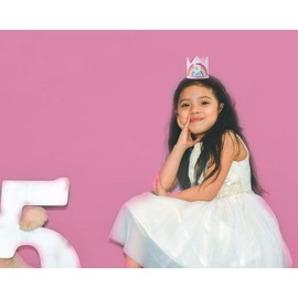 Birthday Rainbow Girl Crown, Birthday Hat For Event Party Supplies, Photo Props