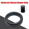 Baceyong 2pcs 5cm Car Exhaust Muffler Rubber O-Ring Holder Coat
