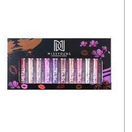 Set De Pintalabios Líquidos, Caja De Regalo, Incoloro Lip Gl