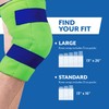 Brownmed Polar Ice Large Knee Wrap - Wearable Cold Therapy