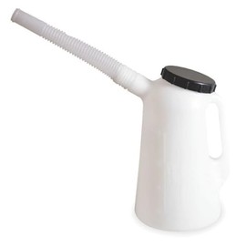 Westward 2CAP1 Flexible Spout Measure, 2 Quart/1 Liter