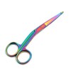 DDP MULTI TITANIUM COLOR RAINBOW KNOWLES BANDAGE SCISSORS 5 1/2"