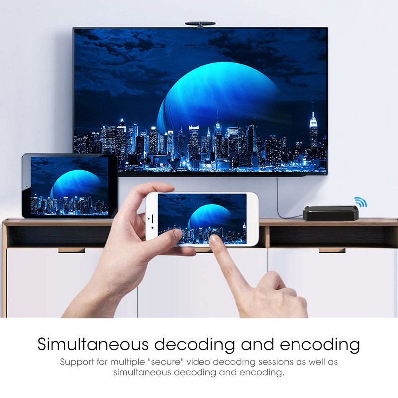 X96Q H313 WIFI Network Media Player Home Theater TV Set