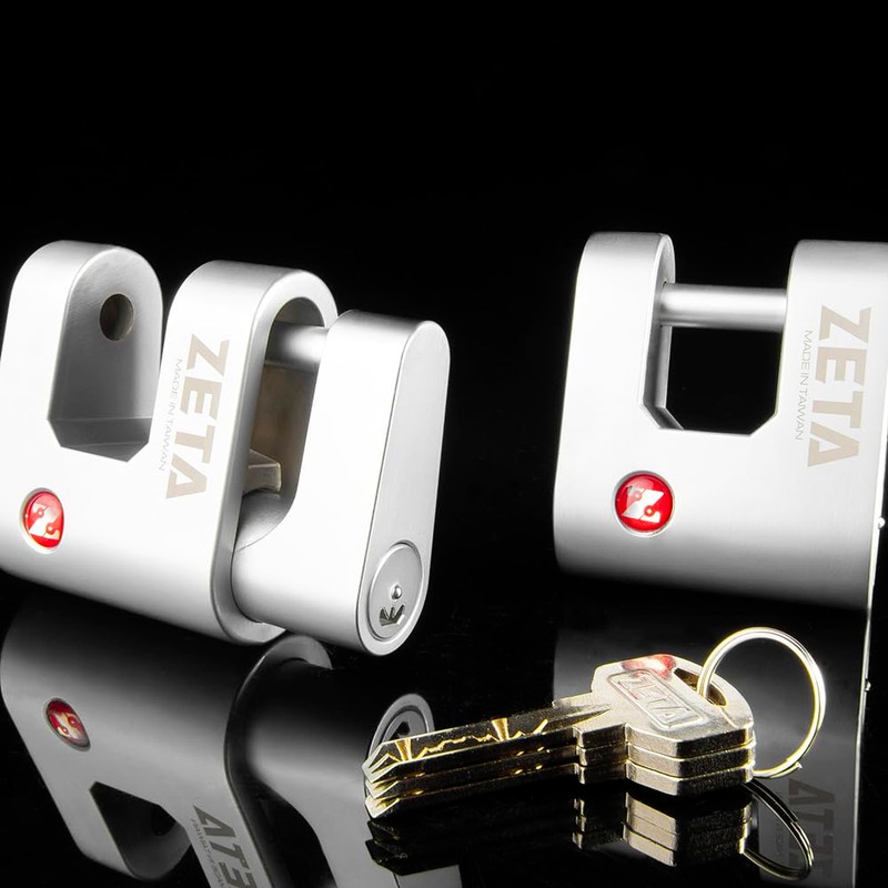ZETA ZU55 High Security 6-Pin Dimple Slider with Sidebar Cut