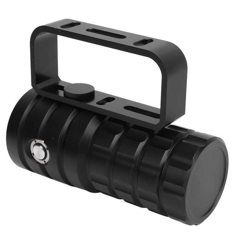 Diving Flashlight Super Bright Flashlight 18000LM Aluminum Alloy IPX8 Waterproof