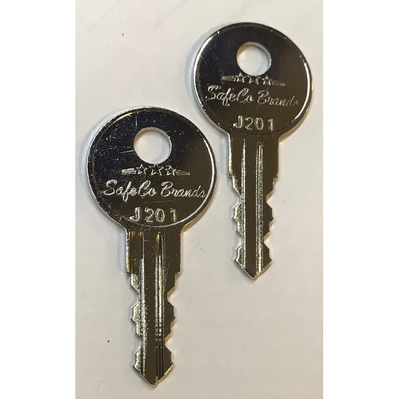 2-Keys For Better Built Tool Box Key Code Series J201