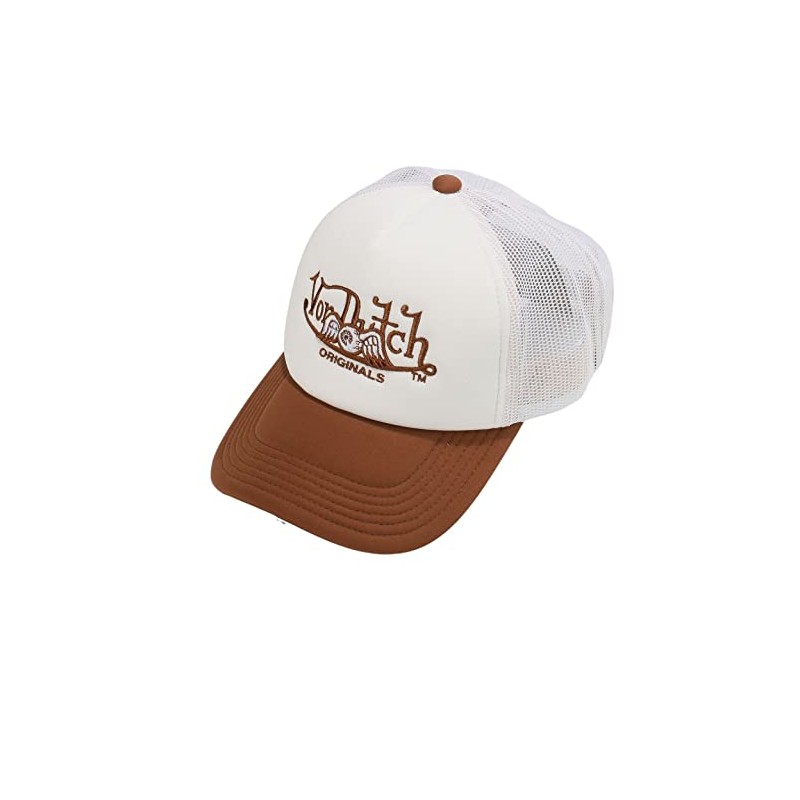 Von Dutch Soro Trucker Hat, White/white