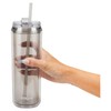 COOL GEAR 3-Pack 22 oz Modern Tumbler with Reusable Straw