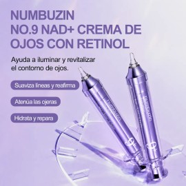 Numbuzin No.9 Crema De Ojos Nad+ Retinol Volumetox 10ml