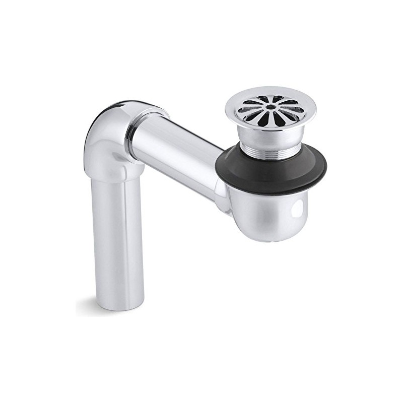 Kohler K-7131-A-CP Off-Set Grid Bathroom Sink Drain Polished Chrome